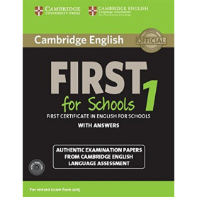 Cambridge english first school 1. Student +key  JEYJO