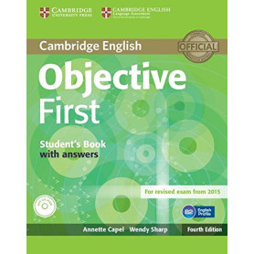 Objective first certificate edicion inglesa  JEYJO