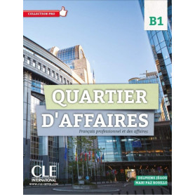 Quartier D'Affaires 2  Niveau B1 Livre + DVD-ROM  JEYJO