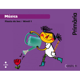 Quadern musica 4t. primaria: flauta nivell 1 (construim)  JEYJO