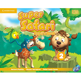Super safari 2 pupils book 4 años (+dvd)  JEYJO