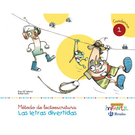 letras divertidas cuaderno 1  3 años LECTOESCRITURA 2016  JEYJO