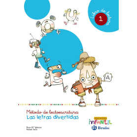 letras divertidas lectura 1. 4 años. 2016  JEYJO