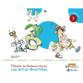 letras divertidas cuaderno 3.(4 años) 2016  JEYJO