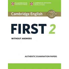 CAMBRIDGE FIRST CERTIFICATE ENGLISH 2 STUDENTS WITHOUT KEY FCE 2016  JEYJO