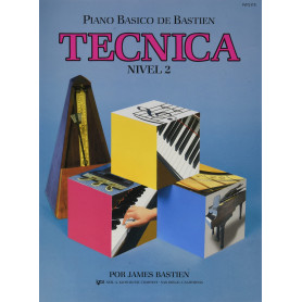 Técnica piano básico de bastien nivel 2  JEYJO