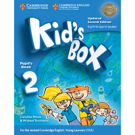 Kid's Box 2 Primary Pupil's Book with Home Booklet 2 Updated Spanish Edition 2017  JEYJO