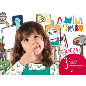 Plástica 3 anys som artistes. Mini tribu 2017  JEYJO