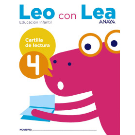 CARTILLA LECTURA 4 LEO CON LEA 5 AÑOS  JEYJO