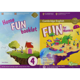 FUN FOR MOVERS STUDENT + HOME FUN BOOKLET +ONLINE ACTIVITIES  JEYJO