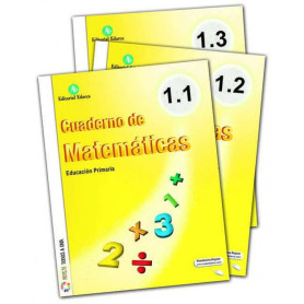 CUADERNOS DE MATEMÁTICAS 1ºPRIMARIA 3 TÍTULOS  JEYJO