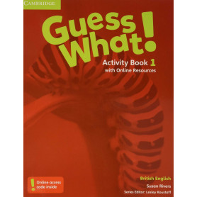GUESS WHAT 1ºPRIMARY ACTIVITY BOOK EDICIÓN INGLESA  JEYJO