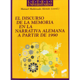 DISCURSO LA MEMORIA EN LA NARRATIVA ALEMANA A PARTIR 1990  JEYJO