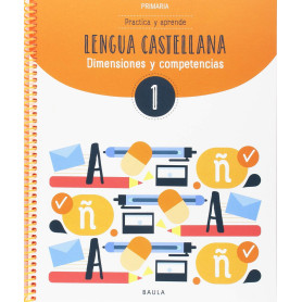 CUADERNO LENGUA CASTELLANA 1R.PRIMARIA. COMPETENCIES BÀSIQUES  JEYJO