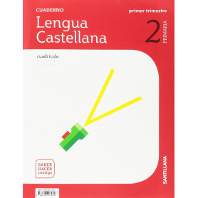 CUADERNO LENGUA 1-2ºPRIMARIA. CUADRÍCULA. SABER HACER CONTIGO  JEYJO