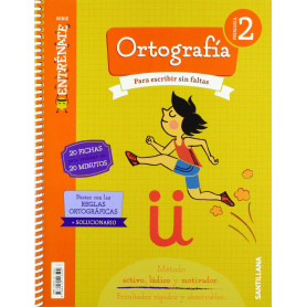CUADERNO ORTOGRAFÍA 2ºPRIMARIA. ENTRÉNATE  JEYJO