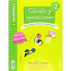 CUADERNO CÁLCULO 2ºPRIMARIA. ENTRÉNATE  JEYJO