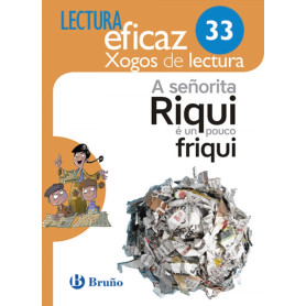 SEÑORITA RIQUI É UN POUCO FRIQUI. XOGOS LECTURA  JEYJO
