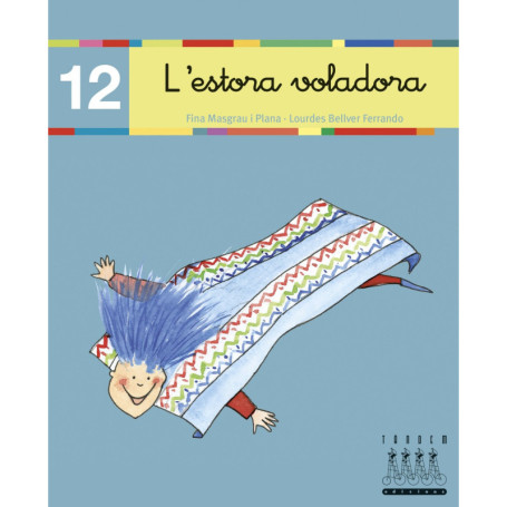 9788481316551  ESTORA VOLADORA, L' LLEGINT 12 - CURSIVA XINO XANO   OTROS