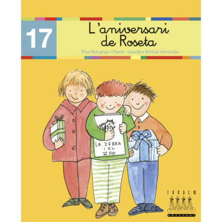 9788481316605  ANIVERSARI DE ROSETA, L' LLEGINT 17 - CURSIVA XINO   OTROS