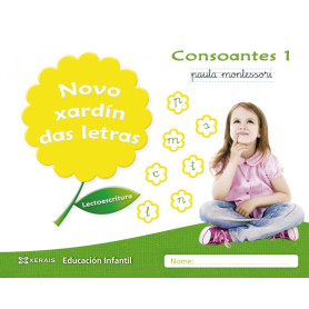 NOVO XARDIN DAS LETRAS: CONSONANTES 1 *PAUTA*  JEYJO