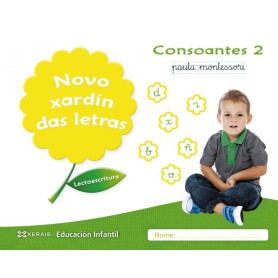 NOVO XARDÍN DAS LETRAS. CONSOANTES 2. PAUTA  JEYJO