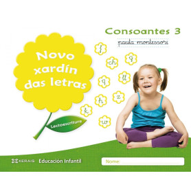 NOVO XARDÍN DAS LETRAS. CONSOANTES 3. PAUTA  JEYJO