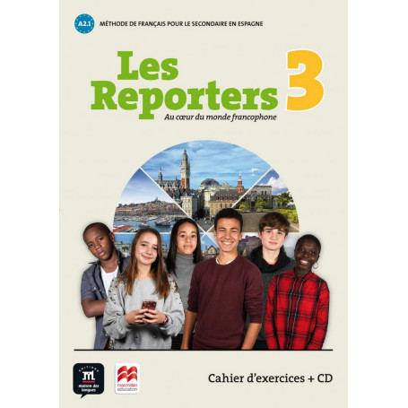 LES REPORTERS 3 A1.1. CAHIER D'EXERICICIES (+CD)  JEYJO