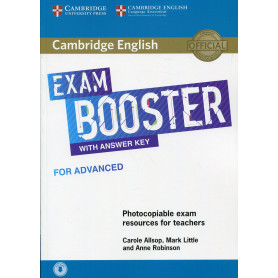 CAMBRIDGE ENGLISH EXAM BOOSTER ADVANCED WITH ANSWER KEY SELF STUDY  JEYJO