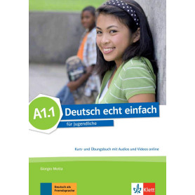 DEUTSCH ECHT EINFACH A1.1 ALUMNO + EJERCICIOS +CD  JEYJO