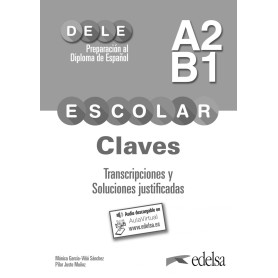 PREPARACION DELE ESCOLAR A2/B1 CLAVES TRANSCRIPCIONES  JEYJO