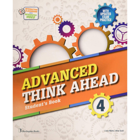 9789925301171  ADVANCED THINK AHEAD 4 ESO. STUDENT'S BOOK 2019   4 ESO