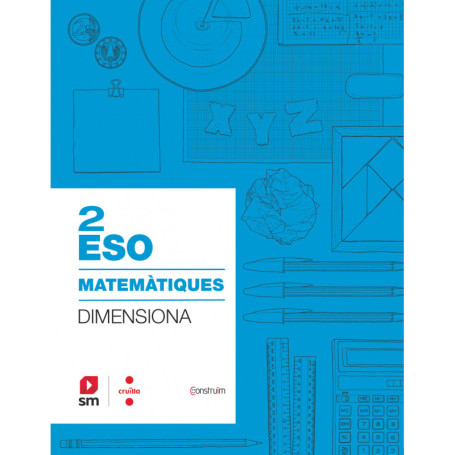 9788466146197  QUADERN MATEMÀTIQUES 2N ESO. CONSTRUÏM. CATALUNYA 2019   2 ESO