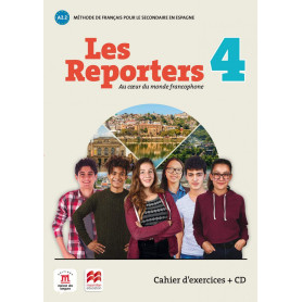 LES REPORTERS 4 A2.2 CAHIER +CD  JEYJO
