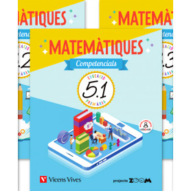 QUADERN MATEMATIQUES COMPETENCIALS 5E.PRIMARIA. ZOOM. CATALUNYA 2019  JEYJO