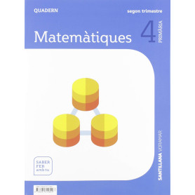 QUADERN MATEMATIQUES 2 4T.PRIMARIA. SABER FER AMB TU. VALENCIA 2019  JEYJO