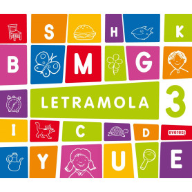 LETRAMOLA 3 EDUCACIÓN INFANTIL  JEYJO