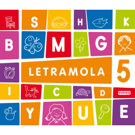 LETRAMOLA 5 EDUCACIÓN INFANTIL  JEYJO