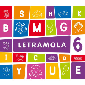 LETRAMOLA 6 EDUCACIÓN INFANTIL  JEYJO