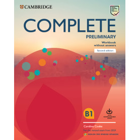 COMPLETE PET SPANISH SPEAKERS. WORKBOOK WITHOUT ANSWERS 2019  JEYJO