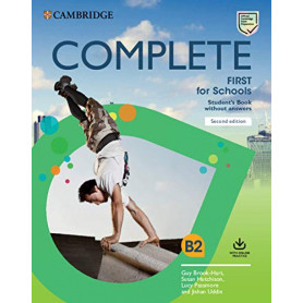 COMPLETE FIRST FOR SCHOOLS.(STUDENT'S BOOK-KEY+ONLINE PRACTICE)  JEYJO