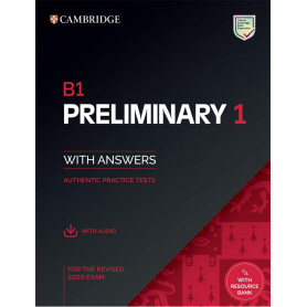 B1 Preliminary 1 for revised exam from 2020. Student's Book with  JEYJO