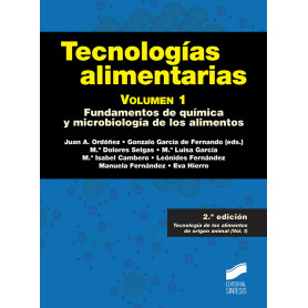 TECNOLOGÍAS ALIMENTARIAS. VOLUMEN 1  JEYJO
