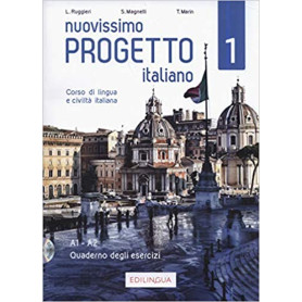NUOVISSIMO PROGETTO ITALIANO 1 QUADERNO DEGLI ESERCIZI +CD  JEYJO