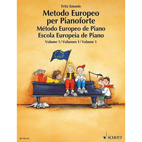 Metodo europeo per pianoforte: vol.1 metodo de piano europeo  JEYJO
