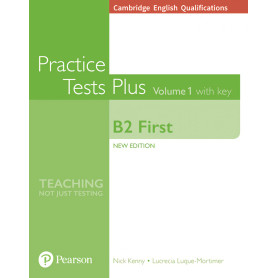 Cambridge English Qualifications: B2 First Volume 1 Practice Tests Pluswith key  JEYJO