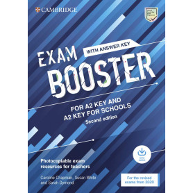 Cambridge Exam Boosters for the Revised 2020 Exam Second edition. Key and Key for Schools Exam Booster with Answither Key with Audio.  JEYJO