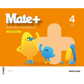 MATE+ MATEMATICAS MANIPULATIVAS 4 AÑOS  JEYJO