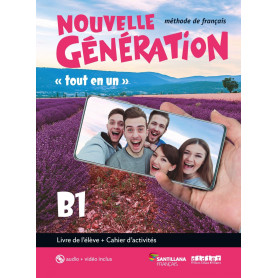 NOUVELLE GENERATION B1 LIVRE/EXERCICES+CD+DVD  JEYJO