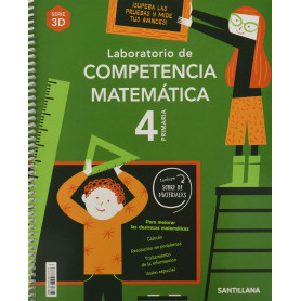LABORATORIO DE COMPETENCIA MATEMATICA 3D 4 PRIMARIA  JEYJO